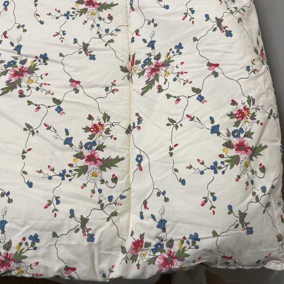Ralph Lauren PEBBLE PATH Twin Comforter Little Pink & Blue Flowers Designer - Picture 1 of 13